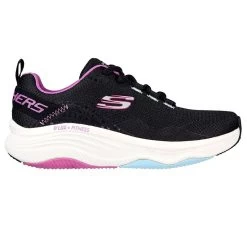 Skechers Women's D'Lux Fitness - Roam Free Runners Black / Multi Trim