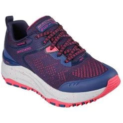 Skechers Women's D'Lux Trail - Round Trip Runners Navy / Hot Pink -Fashion Shoes Shop 149842nvhp 1
