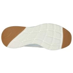 Skechers Women's Skech-Air Court Cool Avenue Runners Natural White / Blue -Fashion Shoes Shop 149947 ntmt c