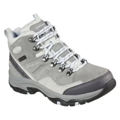 Skechers Women's Relaxed Fit: Trego - Rocky Mountain Hiking Boots Grey -Fashion Shoes Shop 158258 gry large
