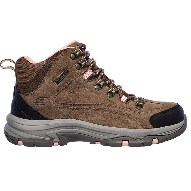 Skechers Women's Trego Alpine Trail Hiking Boots Brown 1 Skechers Women's Trego Alpine Trail Hiking Boots Brown