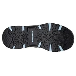 Skechers Women's Relaxed Fit: Trego - Lookout Point Black / Blue -Fashion Shoes Shop 180003 bkbl c large