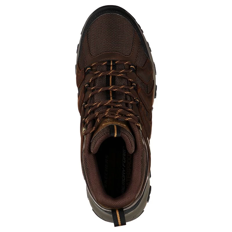 Skechers Men's Selmen Relodge Hiking Boots Chocolate / Dark Brown 4 Skechers Men's Selmen Relodge Hiking Boots Chocolate / Dark Brown - Image 4