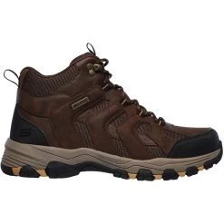 Skechers Men's Selmen Relodge Hiking Boots Chocolate / Dark Brown