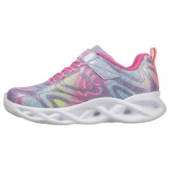 SKECHERS Girls' S Lights: Twisty Brights - Dazzle Flash Sneaker -Fashion Shoes Shop 2075962 508 alt2