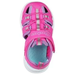 SKECHERS Infant/Toddler Girls' C-Flex - Playful Trek Sandal 2.0 -Fashion Shoes Shop 2076852 607 alt3