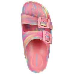 SKECHERS Girls' Foamies: Cali Blast - Color Rager Sandals -Fashion Shoes Shop 2076915 905 alt3