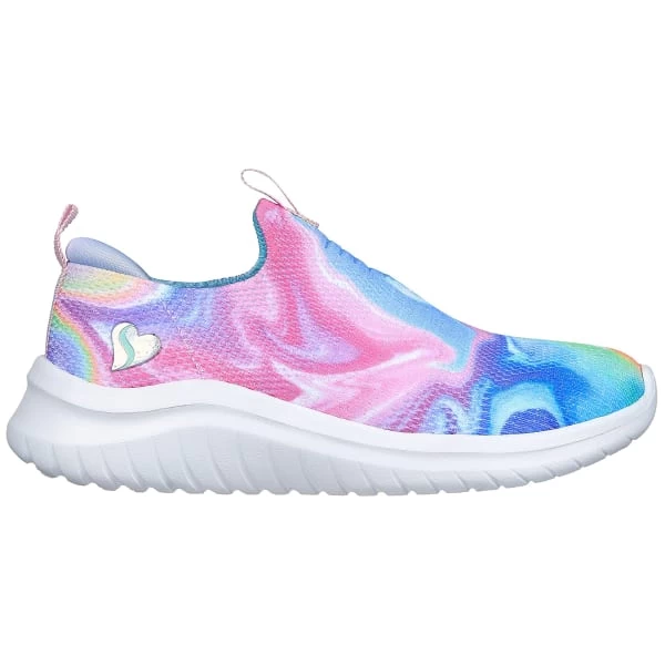 SKECHERS Girls' Ultra Flex 2.0 - Swirlology Slip-On Shoe 2 SKECHERS Girls' Ultra Flex 2.0 - Swirlology Slip-On Shoe - Image 2