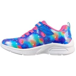 SKECHERS Girls' Microspec Max - Spiral Galaxy Sneakers -Fashion Shoes Shop 2079455 408 alt2