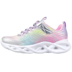 SKECHERS Girls' S Lights: Twisty Brights - Mystical Bliss Sneakers -Fashion Shoes Shop 2079457 007 alt2