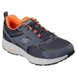 Skechers Men's Go Run Consistent Running Shoes Grey / Orange -Fashion Shoes Shop 220034 gyor large