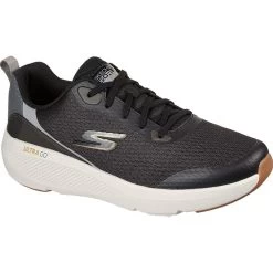 Skechers Men's Go Run Elevate Orbiter Trainers Black / Grey -Fashion Shoes Shop 220189 bkgy large
