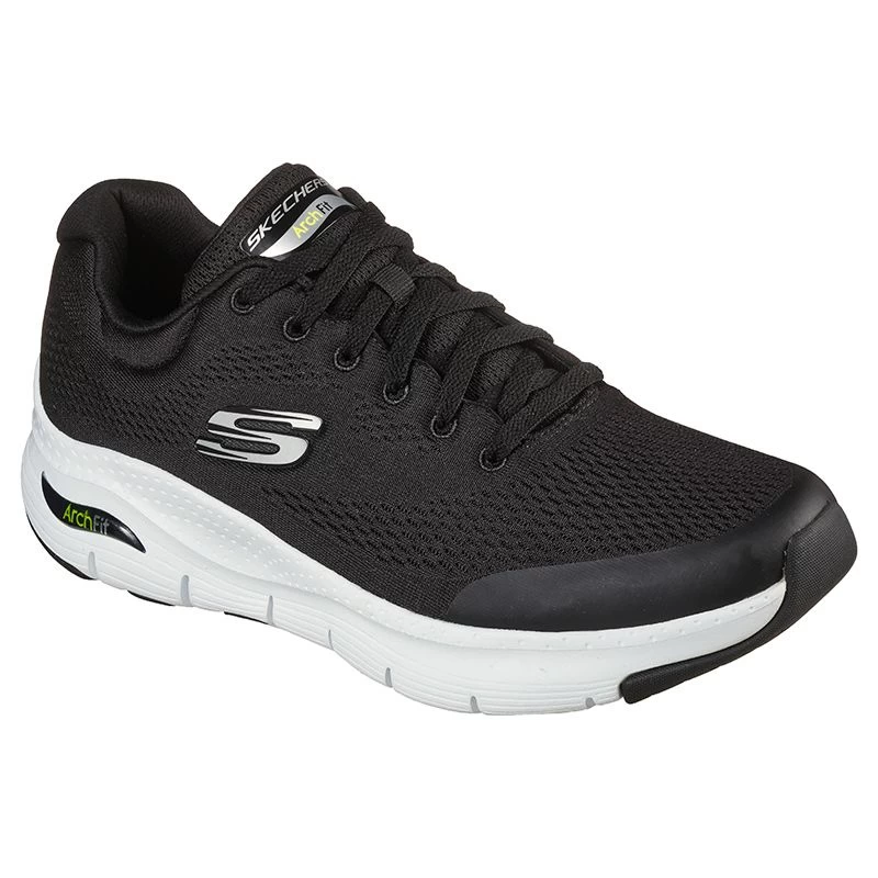 Skechers Men's Arch Fit Trainers Black / White 3 Skechers Men's Arch Fit Trainers Black / White - Image 3