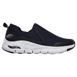 Skechers Men's Arch Fit Banlin Slip-On Runners Navy / Grey