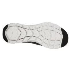 Skechers Men's Flex Advantage 4.0 Slip On Runners Charcoal / Orange -Fashion Shoes Shop 232230 ccor c large