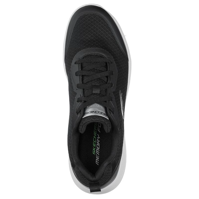 Skechers Men's Dynamite 2.0 Trainers Black / White 4 Skechers Men's Dynamite 2.0 Trainers Black / White - Image 4