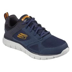 Skechers Men's Track - Syntac Navy -Fashion Shoes Shop 232398 nvy large