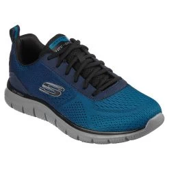 Skechers Men's Track - Ripkent Runners Navy / Blue Navy / Black -Fashion Shoes Shop 232399 nvbl large 1