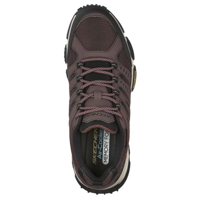 Skechers Men's Skech-Air Envoy Shoes Brown / Black 4 Skechers Men's Skech-Air Envoy Shoes Brown / Black - Image 4