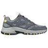 Skechers Men's Hillcrest Walking Shoes Charcoal / Black