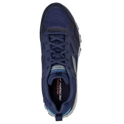 Skechers Men's Hillcrest Walking Shoes Navy / Grey 8 Skechers Men's Hillcrest Walking Shoes Navy / Grey -Fashion Shoes Shop 237265 nvy b large