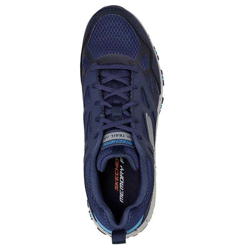 Skechers Men's Hillcrest Walking Shoes Navy / Grey 4 Skechers Men's Hillcrest Walking Shoes Navy / Grey - Image 4
