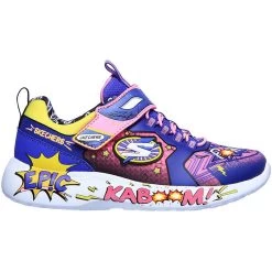 Skechers Kids' Dynamight Hero Status Junior Runners Pink / Puple