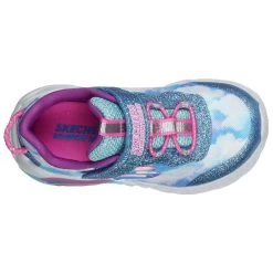 Skechers Kids' S Slights : Rainbow Racer Junior Runners Blue -Fashion Shoes Shop 302300n blu b large