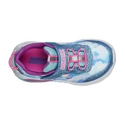 Skechers Kids' S Lights: Rainbow Racer Infant Runners Blue -Fashion Shoes Shop 302300n blu b small