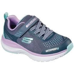 Skechers Kids' Ultra Groove - Hydro Mist Waterproof Junior Runners Grey / Multi