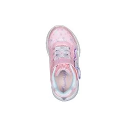 Skechers Kids' Flutter Heart Light Infant Runners Pink / Lavender -Fashion Shoes Shop 302691n pklv b large