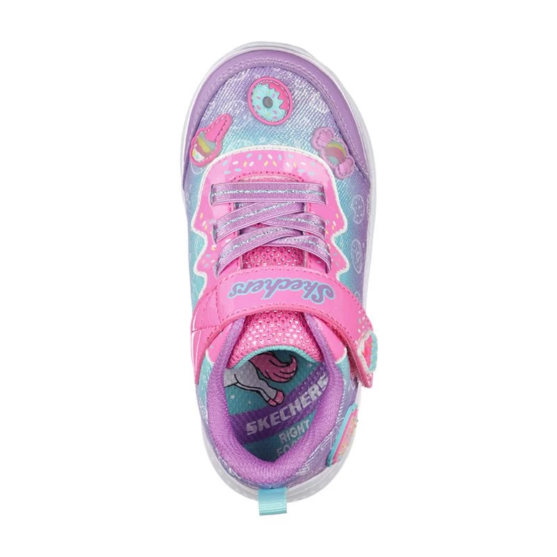 Skechers Kids' Comfy Flex 2.0 - Candy Craze Infant Runners Lavender / Pink 5 Skechers Kids' Comfy Flex 2.0 - Candy Craze Infant Runners Lavender / Pink - Image 5