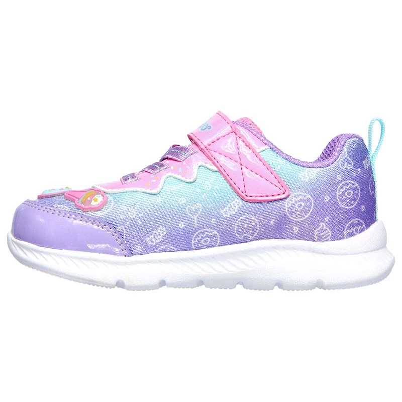 Skechers Kids' Comfy Flex 2.0 - Candy Craze Infant Runners Lavender / Pink 2 Skechers Kids' Comfy Flex 2.0 - Candy Craze Infant Runners Lavender / Pink - Image 2