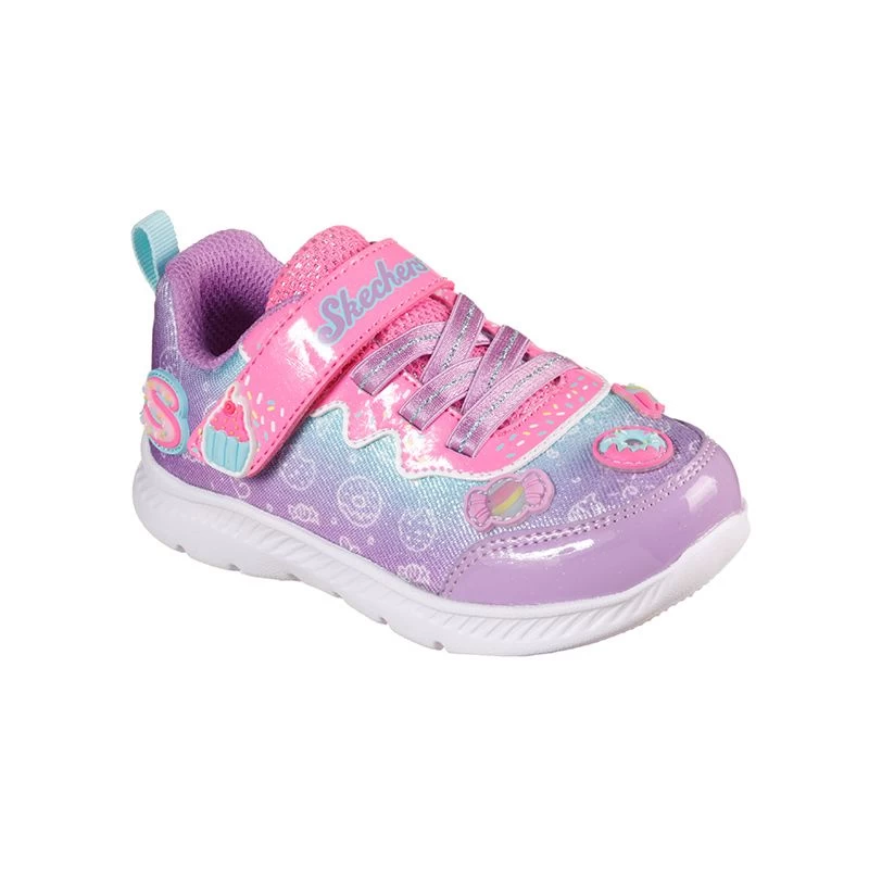 Skechers Kids' Comfy Flex 2.0 - Candy Craze Infant Runners Lavender / Pink 4 Skechers Kids' Comfy Flex 2.0 - Candy Craze Infant Runners Lavender / Pink - Image 4