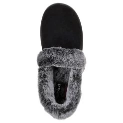 Skechers Women's Cozy Campfire Team Toasty Slippers Black / Grey -Fashion Shoes Shop 32777 blk b large
