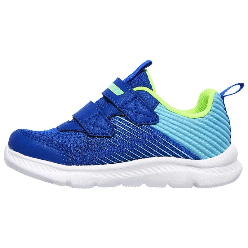 Skechers Kids' Comfy Flex 2.0 Micro-Rush Infant Runners Blue / Light Blue 2 Skechers Kids' Comfy Flex 2.0 Micro-Rush Infant Runners Blue / Light Blue - Image 2