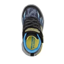 Skechers Kids' Light Storm 2.0 Infant Runners Black / Blue -Fashion Shoes Shop 400150n bkbl b large