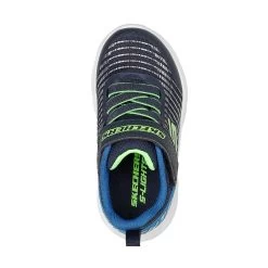 Skechers Kids' Twisty Brights - Novlo Infant Runners Navy / Blue -Fashion Shoes Shop 401650n nvbl b large 1