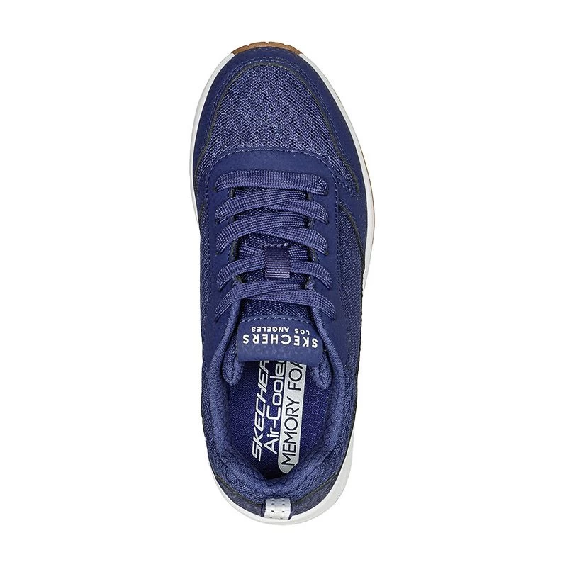 Skechers Kids' Uno Power Youth Runners Navy 4 Skechers Kids' Uno Power Youth Runners Navy - Image 4