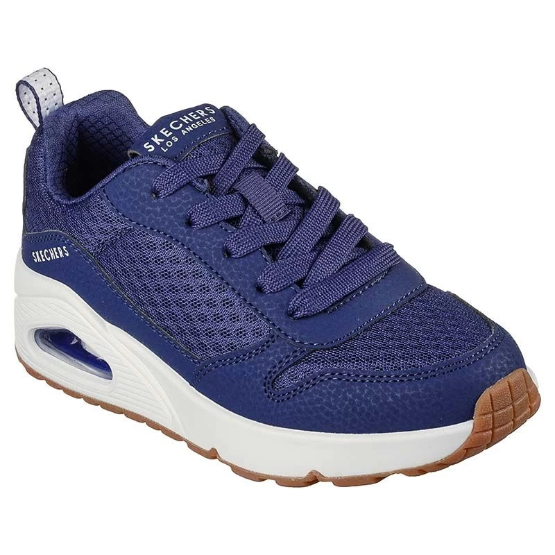 Skechers Kids' Uno Power Youth Runners Navy 3 Skechers Kids' Uno Power Youth Runners Navy - Image 3
