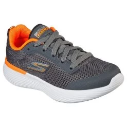 Skechers Kids' Go Run 400 V2 - Omega Youth Runners Charcoal / Orange -Fashion Shoes Shop 405100 ccor