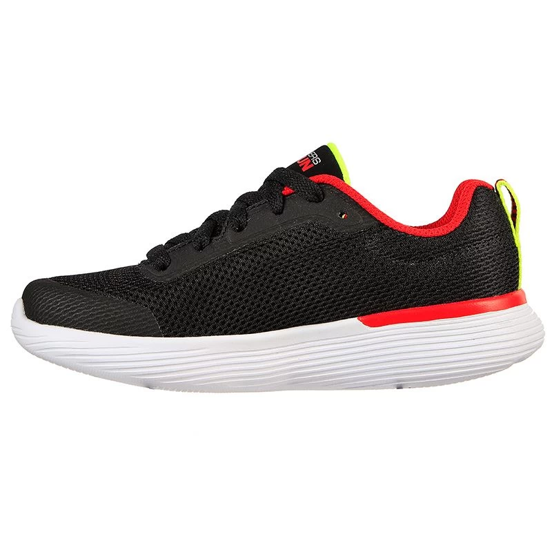 Skechers Kids' Go Run 400 V2 Omega Youth Runners Black / Red 2 Skechers Kids' Go Run 400 V2 Omega Youth Runners Black / Red - Image 2