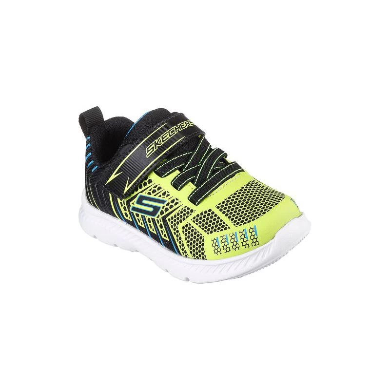 Skechers Kids' Comfy Flex 2.0 Infant Runners Black / Lime 1 Skechers Kids' Comfy Flex 2.0 Infant Runners Black / Lime