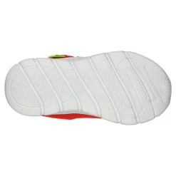 Skechers Kids' Comfy Flex - Mini Infant Runners Red / Black / Lime -Fashion Shoes Shop 407305nrdbk 5