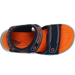 Skechers Kids' S Lights: Hypno-Splash Junior Sandals Navy / Orange 8 Skechers Kids' S Lights: Hypno-Splash Junior Sandals Navy / Orange -Fashion Shoes Shop 90522l nvor b large