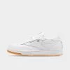 Big Kids' Reebok Classics Club C Casual Shoes White/Gum - CN5646 100