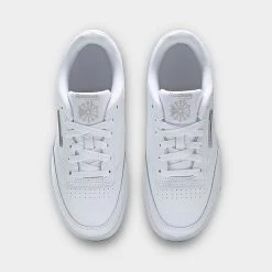 Big Kids' Reebok Classics Club C Casual Shoes White/Gum - CN5646 100 -Fashion Shoes Shop CN5646 100 P5