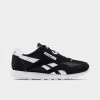 Boys' Big Kids' Reebok Classic Nylon Casual Shoes Black/White - FV4433 001
