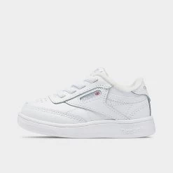 Boys' Toddler Reebok Club C Casual Shoes White/White/White - FZ2095 100