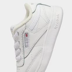 Boys' Toddler Reebok Club C Casual Shoes White/White/White - FZ2095 100 -Fashion Shoes Shop FZ2095 100 P3